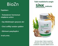 Biosink-Cinsi Zəif,prostat,mədə,dəri,immun,saç,dırnaq,hamilə