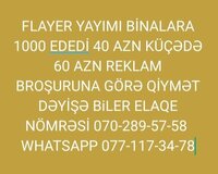 Flayer buklet çapı yayımı