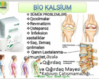 Bio Kalsium-sümük,diş,ürək-damar,şiş,hamilə,qığırdaq-mayesi