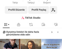 Tiktok hesabı
