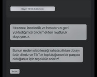 Tiktokda bağlanmış səyfə açılması burada