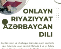 Azerbaycan dili,Riyaziyyat