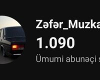 Youtube Səyfəsi satılır 1100 abone