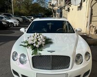 Bentley Continental gelin masini icaresi