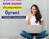 Ofis proqramları üzrə intensiv kompüter kursları 28 may