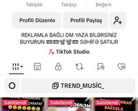 Tik tok hesabı satılır