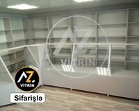 Vitrin mebellərin hazırlanması