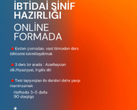 Online ibtidai sinif hazırlığı