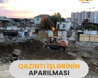 Qazıntı işlərinin aparılması