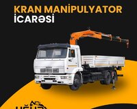 Kran manipulyator icarəsi