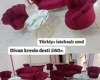 Divan ve kreslo dəsti