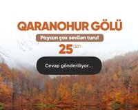 Qaranohur göl turu