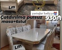 Qonaq otagi üçün divan+masa desti