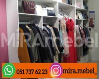 Geyim vitrin mebeli