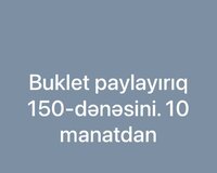 Buklet paylayırıq