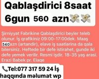 Qablaşdırıcı tələb olunur