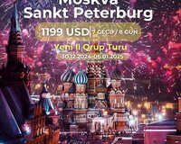 Moskva Sant peterburg turu