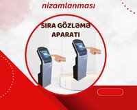 Poçt şöbəsində növbə aparatı