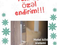 Elektronik Otel qapı kilid sistemi