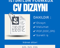 Resume/ Cv dizaynı və yazılması rus və aze