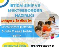 Məktəbəqədər və İbtidai sinif hazırlığı