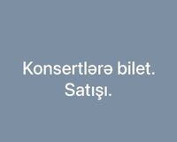 Bilet satış satılır