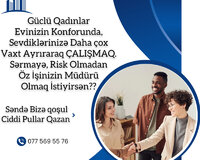 Online Menecer Xanımlar Tələb Olunur