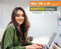 Kompüter kursları məktəblilər üçün