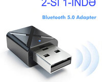 2-si 1-də Bluetooth Adapter – Səs Qəbuledici və Göndərici