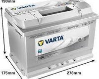 varta silver 75 anper