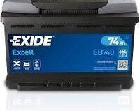 exide 74 anper akkumulyator