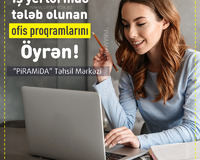 Ofis proqramları üzrə intensiv kompüter kursları 28 may