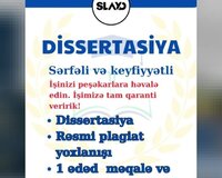 Dissertasiya və diplom işləri