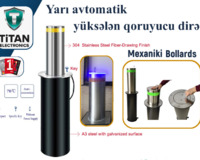 Mexaniki Bollard satışı və quraşdırılması