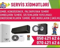 kondisioner kombi paltaryuyan servis xidmətləri Kombi ustas