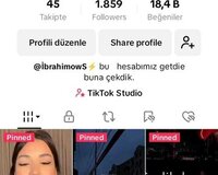 Tiktok səhifəsi