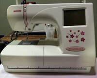 Janome Memory Craft 370e tikiş və naxış maşını