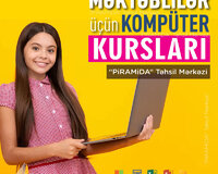 Kompüter kursları məktəblilər üçün