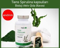 Spirulina Tens Qida Əlavəsi