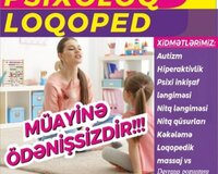 Loqopedik və psixoloji xidmətlər