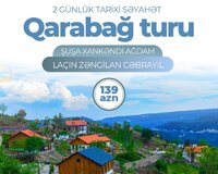 2 Günlük Qarabağ Turu