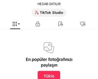 Tiktok hesabi satili yayima 400 nefer girir