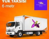 Yükünüzə uyğun Yük maşını 6 metr