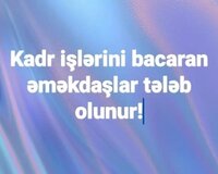 Idarecilik tecrubesi olan sexslerin nezerine