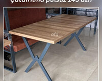 Restoran, kafe, bağ, mətbəx və s üçün masa