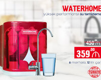 Su filtri "Waterhome" 6 təmizlənmə mərhələsi