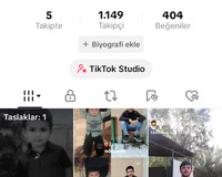 Tiktok hesabı satılır Cox ucuz 8 m