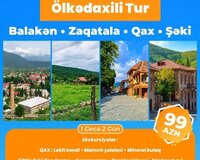Balakən zaqatala qax şəki tur