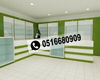 Aptek mebel vitrinləri