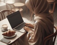 Hicablı xanımlara ofis İşi